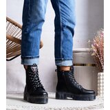 Gemre Black ankle boots natural leather Charlton | shoptok.hr