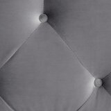 Bessagi Home dvosed linus, svetlo siva, žamet | Shoptok.si