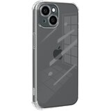 Oem Mayaxess, Ohišje za iPhone 15 Silikonski odbijač z ojačenimi vogali, Prozorno, (5000215611) | Shoptok.si