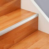 LOGOCLIC Završni profil za stepenice (Srebrne boje, 1 m x 27,7 mm x 27 mm, Vrsta montaže: Vijci) | shoptok.hr