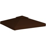  Pokrov za sjenicu s 2 razine 310 g/m² 3 x 3 m smeđi | shoptok.hr