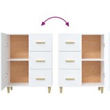  Komoda bijela 69,5x34x90 cm od konstruiranog drva | shoptok.hr