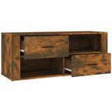  ormarić boja dimljenog hrasta 100x35x40 cm konstruirano drvo | shoptok.hr