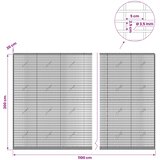  Gabion s žicom debljine 3,5 mm i mrežom 5x2,5 cm 1100x20x200 cm | shoptok.hr