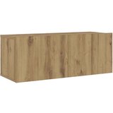  Set 6 kosov stenske TV omarice Artisan Oak Engineered Wood, (21703641) | Shoptok.si