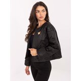 RUE PARIS Jacket-IT-KR-FL8357.82-black Cene