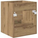 vidaXL Omarica za umivalnik s predalom Umetni hrast 38,5 x 41 x 48 cm | Shoptok.si