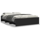  Okvir za krevet crni 135x190 cmkonstruirano drvo | Eponuda.com