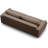 Micadoni Smeđe-siva sklopiva/s prostorom za odlaganje sofa 233 cm Naomi – | shoptok.hr