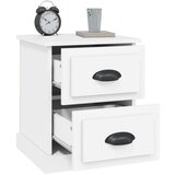  Noćni ormarići 2 kom bijeli 39 x 39 x 47,5 cm konstruirano drvo | shoptok.hr