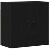 vidaXL Stenska omarica črn hrast 60x31x60 cm inženirski les | Shoptok.si