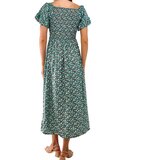 Gemre Blue floral maxi dress Marcello | Shoptok.si