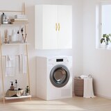 vidaXL Stenska omarica bela 69,5x34x90 cm | Shoptok.si