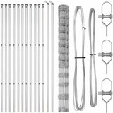  Temeljna zavarena žičana ograda 25 x 1,5 m (Š x V) | Shoptok.si