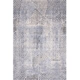 Agnella Svetlo modra volnena preproga 200x300 cm Strokes – Cene