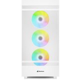 Sharkoon Kućište gaming, Rebel C50 RGB White, ATX, ventilator 4x120mm Addressable RGB | Eponuda.ba