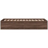 Okvir za krevet smeđi hrast 90 x 200 cm od konstruiranog drva | shoptok.hr