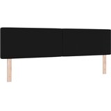 vidaXL Uzglavlje s Kristalnim Gumbima Crno 180 cm Velur | shoptok.hr
