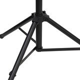  Stalak za rasvjetu crni 338x115x(180-300) cm čelični | shoptok.hr