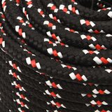 vidaXL Brodski konop crni 14 mm 100 m od polipropilena | shoptok.hr