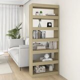 vidaXL Ormarić za knjige / pregrada boja hrasta 80x30x198 cm iverica Cijene