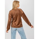 RUE PARIS Blouse-RP-BZ-8188.22X-brown | Shoptok.si
