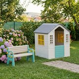 Dolu Happy Garden - dečiji set sa kućicom i klupom Cene