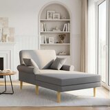  Šezlong Svjetlosiva Tkanina | shoptok.hr