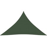 vidaXL Senčno jadro 160 g/m² temno zeleno 5x5x6 m HDPE Cene