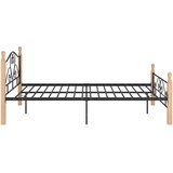  Okvir za krevet crni metalni 120 x 200 cm | Eponuda.ba