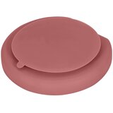 Kindsgut Ciglasti silikonski dječji tanjur 19x20,5 cm Dusky Pink – | shoptok.hr