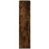 vidaXL Knjižna omara dimljeni hrast 89x24x101,5 cm inženirski les | Shoptok.si
