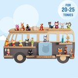 TODECO tonie stenska polica v obliki avtobusa za toniebox figure odprta embalaža | Shoptok.si