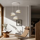 Brilagi Luster na sajli WABI SABI 3xE27/60W/230V bela Slike