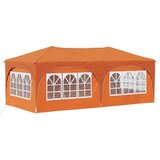  Zložljivi šotor za zabave 575 x 288 x 245 cm Oranžna, (5000248590) | Shoptok.si