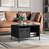  Stolić za kavu crni 68,5x50x43,5 cm od hladno valjanog čelika | shoptok.hr
