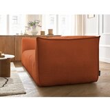 Bobochic Paris Oranžna sedežna garnitura iz tkanine bouclé 242 cm Giorgia – | Shoptok.si