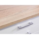 Flex-Well Kuhinjski Blok Z Aparati Samoa, Bela, Barva Hrasta | Shoptok.si