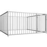 vidaXL Zunanji pasji boks 200x200x100 cm | Shoptok.si