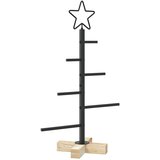  Metalna božićna jelka KUOPIO 60 cm Čelik Crna | shoptok.hr