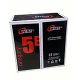 lan utp kabl Cat5E Solid/CCA/0,5mm/Sivi/305m