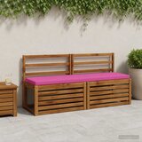  Jastučići za klupe SOEST 2 kom. 100% poliester Ružičasta | Shoptok.si