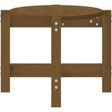 vidaXL Stolić za kavu boja meda 87 x 48 x 35 cm od masivne borovine | shoptok.hr