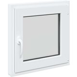 vidaXL Kletno okno "RISOR" 50x50 cm vrtljivo-nagibno DIN desno belo | Shoptok.si