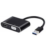 Kettz KT-U2HV023 USB na HDMI + VGA Konvertor 3.0 Cene