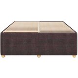  Okvir za krevet bez madraca tamnosmeđi 140 x 190 cm od tkanine | shoptok.hr