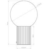 Sollux Namizna svetilka HALO taupe, (5000352450) | Shoptok.si