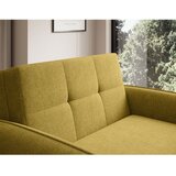 ELTAP Žuta sklopiva/s prostorom za odlaganje sofa od šenila 102 cm Laine – | shoptok.hr