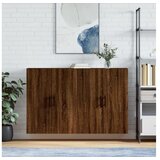 vidaXL Zidni ormarići 2 kom boja smeđeg hrasta 69 5 x 34 x 90 cm Cijene