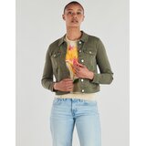 Vero Moda Jeans jakne VMWILD SOYA LS COL Kaki | Shoptok.si